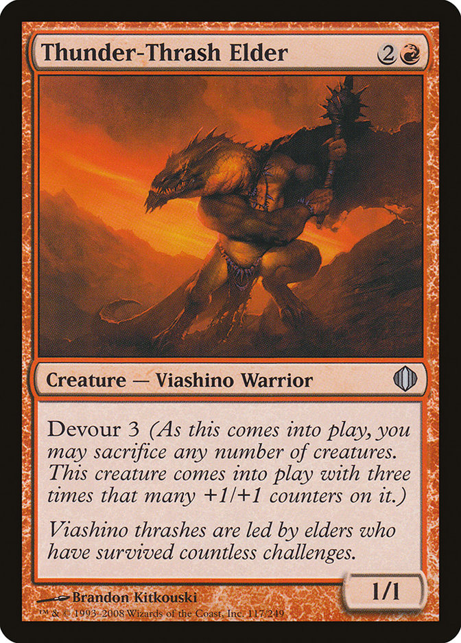 Thunder-Thrash Elder [Shards of Alara] | Game Grid - Logan
