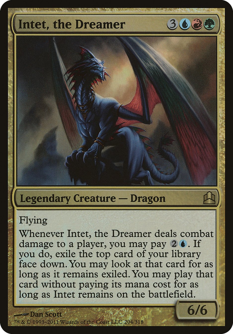 Intet, the Dreamer (Oversized) [Commander 2011 Oversized] | Game Grid - Logan