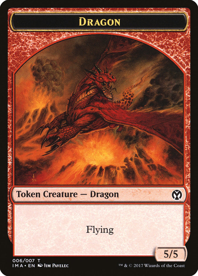 Dragon Token (006/007) [Iconic Masters Tokens] | Game Grid - Logan