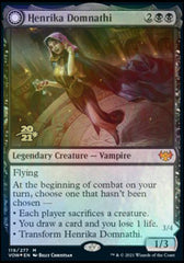 Henrika Domnathi // Henrika, Infernal Seer [Innistrad: Crimson Vow Prerelease Promos] | Game Grid - Logan