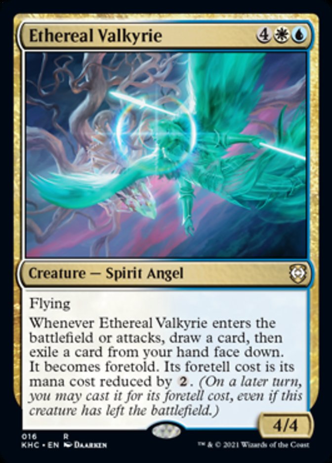 Ethereal Valkyrie [Kaldheim Commander] | Game Grid - Logan