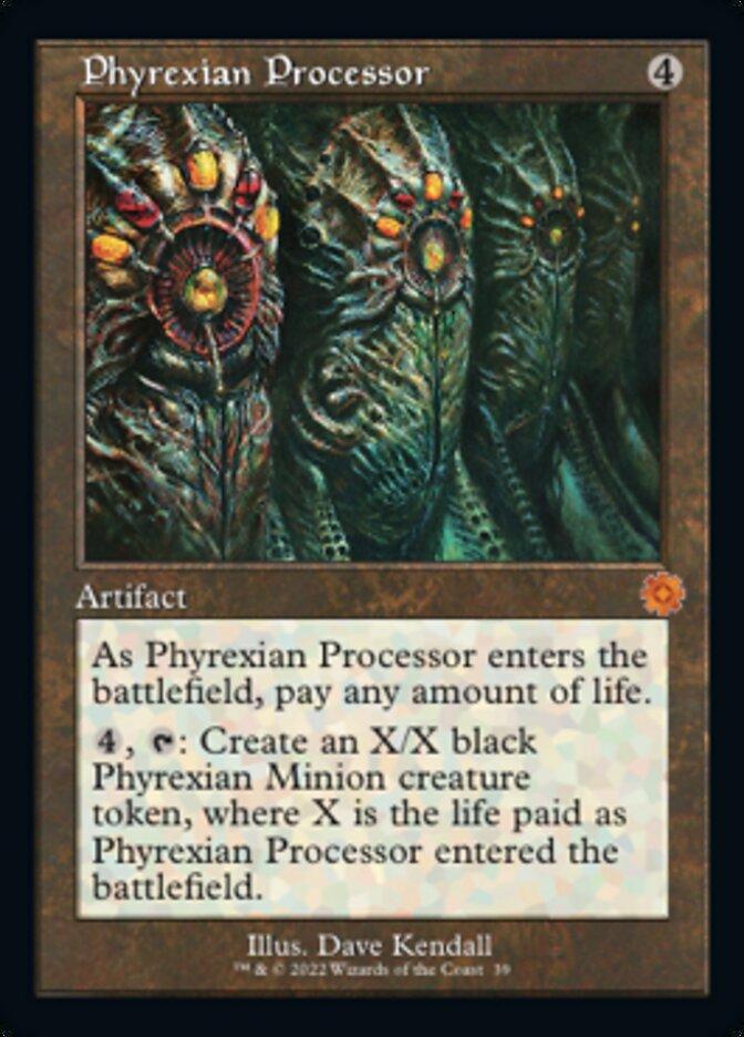 Phyrexian Processor (Retro) [The Brothers' War Retro Artifacts] | Game Grid - Logan
