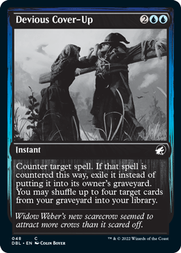 Devious Cover-Up [Innistrad: Double Feature] | Game Grid - Logan