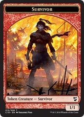 Survivor // Myr (023) Double-Sided Token [Commander 2018 Tokens] | Game Grid - Logan