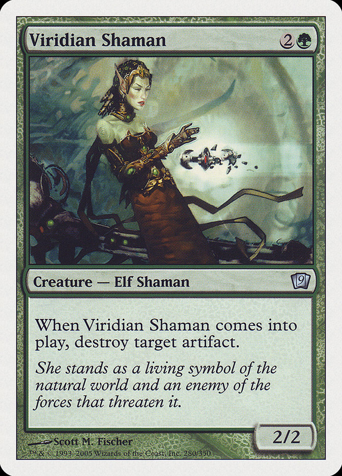 Viridian Shaman [Ninth Edition] | Game Grid - Logan