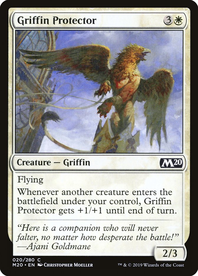 Griffin Protector [Core Set 2020] | Game Grid - Logan