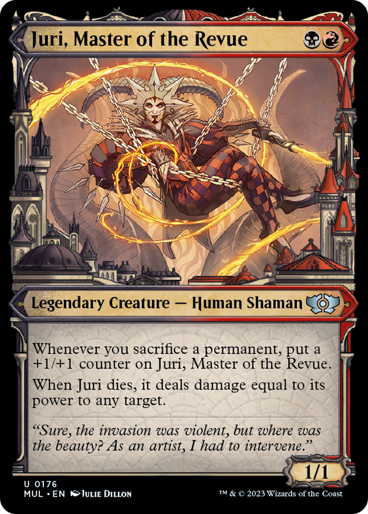 Juri, Master of the Revue (Halo Foil) [Multiverse Legends] | Game Grid - Logan