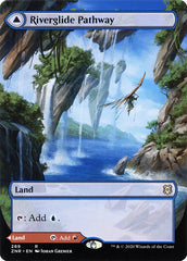 Riverglide Pathway // Lavaglide Pathway (Borderless Alternate Art) [Zendikar Rising] | Game Grid - Logan