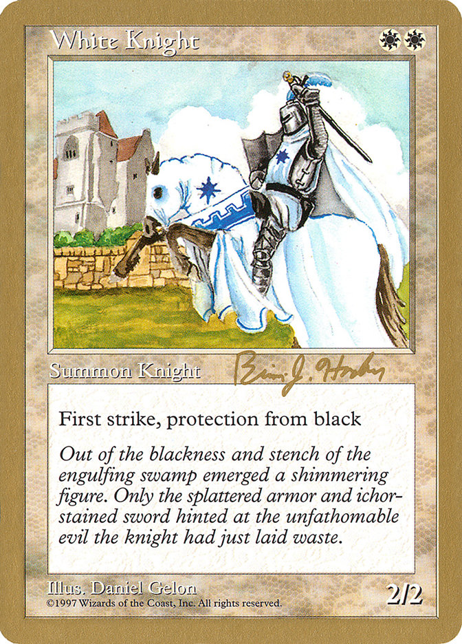 White Knight (Brian Hacker) [World Championship Decks 1998] | Game Grid - Logan