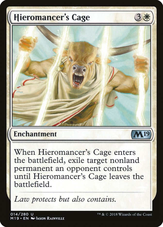 Hieromancer's Cage [Core Set 2019] | Game Grid - Logan