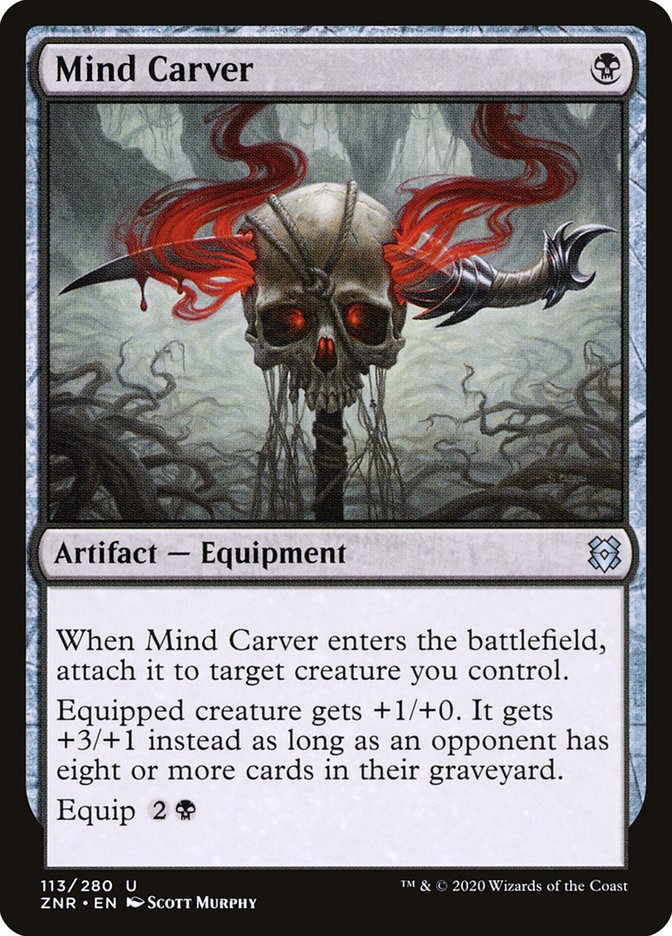 Mind Carver [Zendikar Rising] | Game Grid - Logan