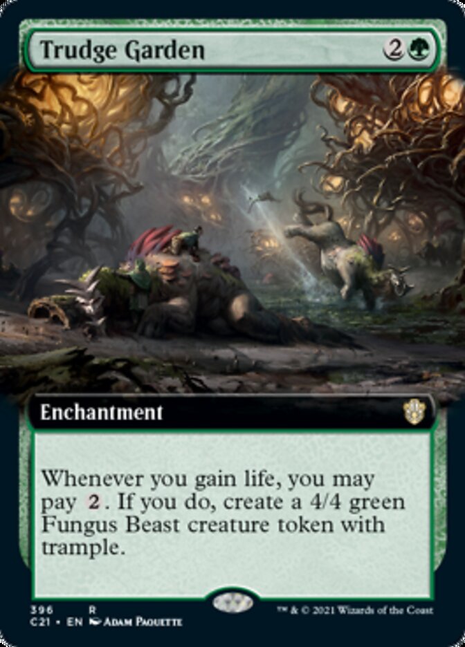 Trudge Garden (Extended Art) [Commander 2021] | Game Grid - Logan
