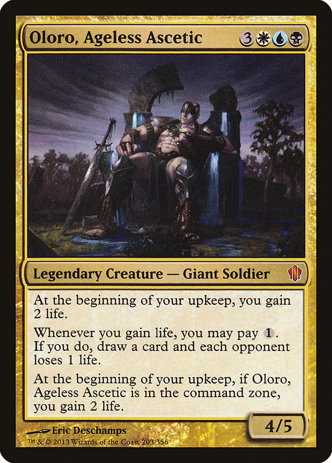 Oloro, Ageless Ascetic [Commander 2013] | Game Grid - Logan