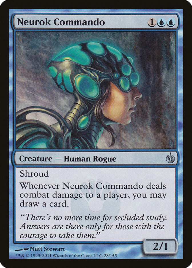 Neurok Commando [Mirrodin Besieged] | Game Grid - Logan