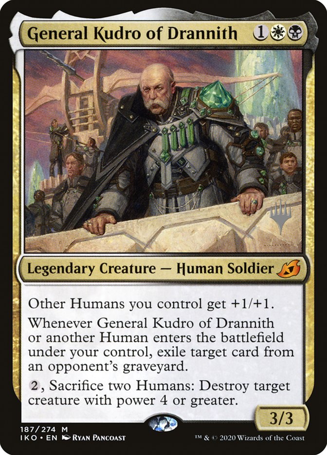 General Kudro of Drannith (Promo Pack) [Ikoria: Lair of Behemoths Promos] | Game Grid - Logan