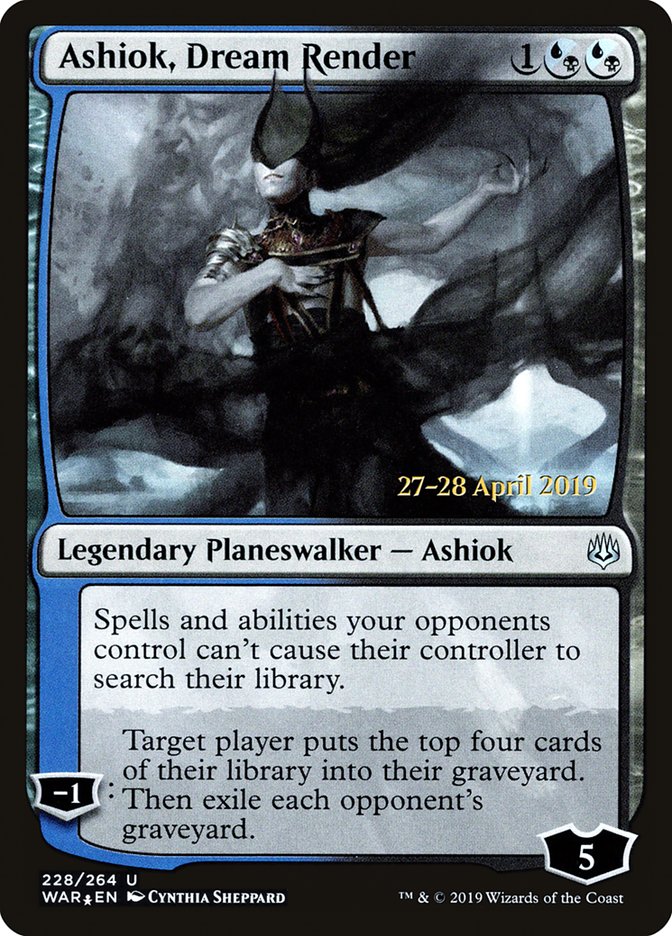 Ashiok, Dream Render [War of the Spark Prerelease Promos] | Game Grid - Logan