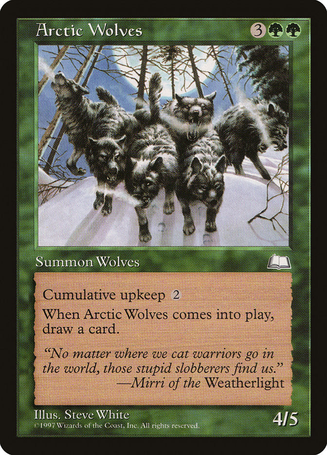 Arctic Wolves [Weatherlight] | Game Grid - Logan