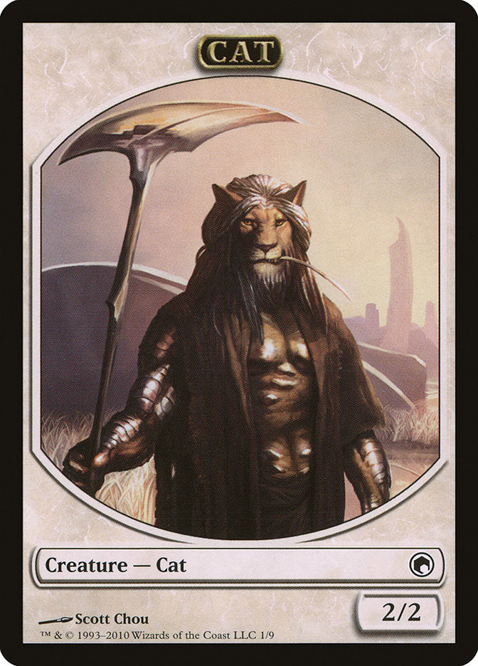 Cat Token [Scars of Mirrodin Tokens] | Game Grid - Logan