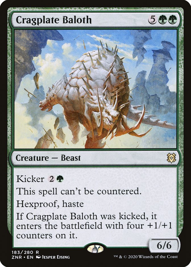Cragplate Baloth [Zendikar Rising] | Game Grid - Logan