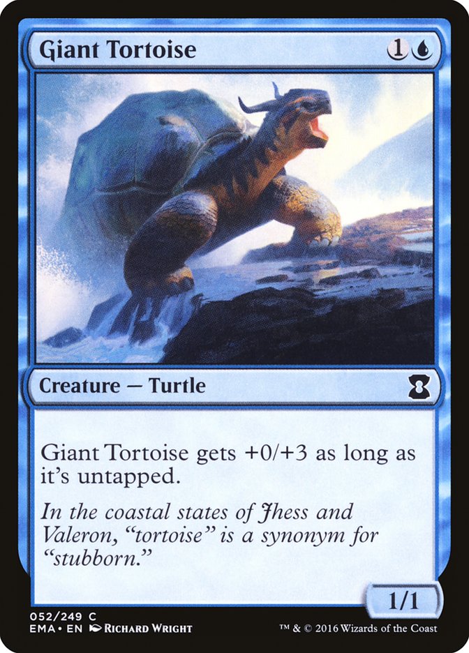 Giant Tortoise [Eternal Masters] | Game Grid - Logan
