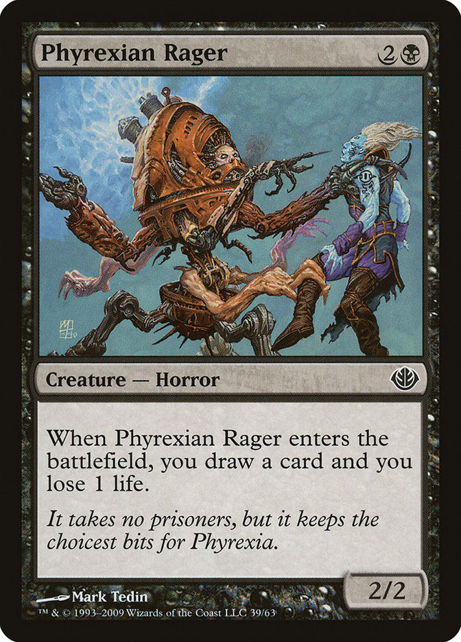 Phyrexian Rager [Duel Decks: Garruk vs. Liliana] | Game Grid - Logan