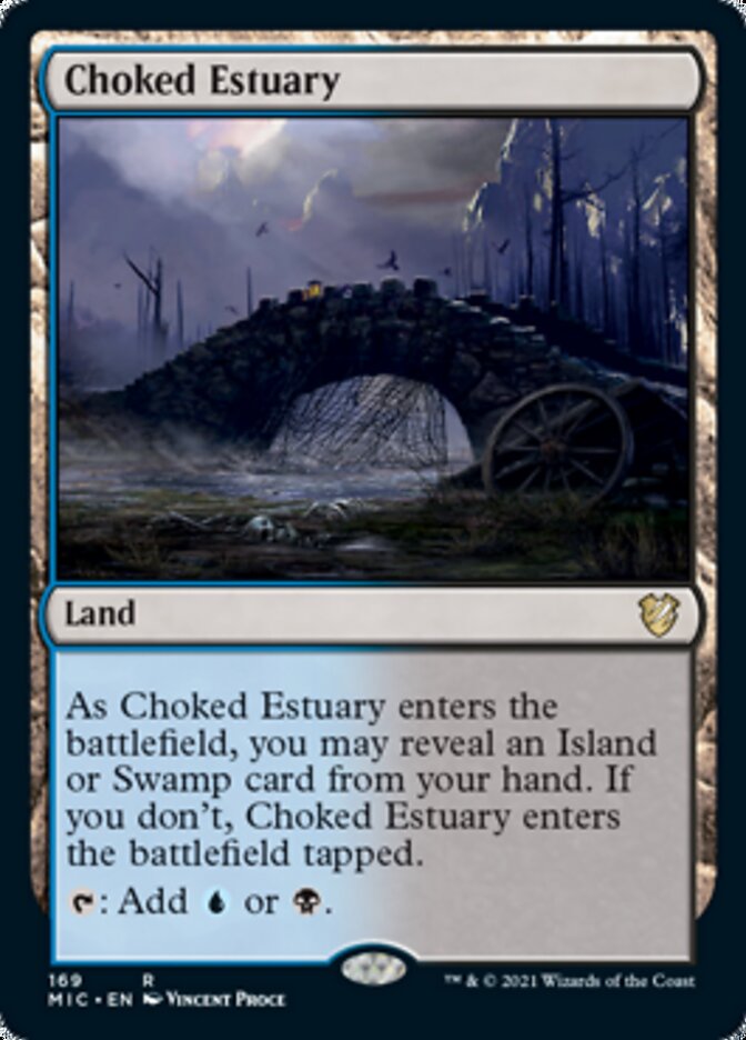 Choked Estuary [Innistrad: Midnight Hunt Commander] | Game Grid - Logan