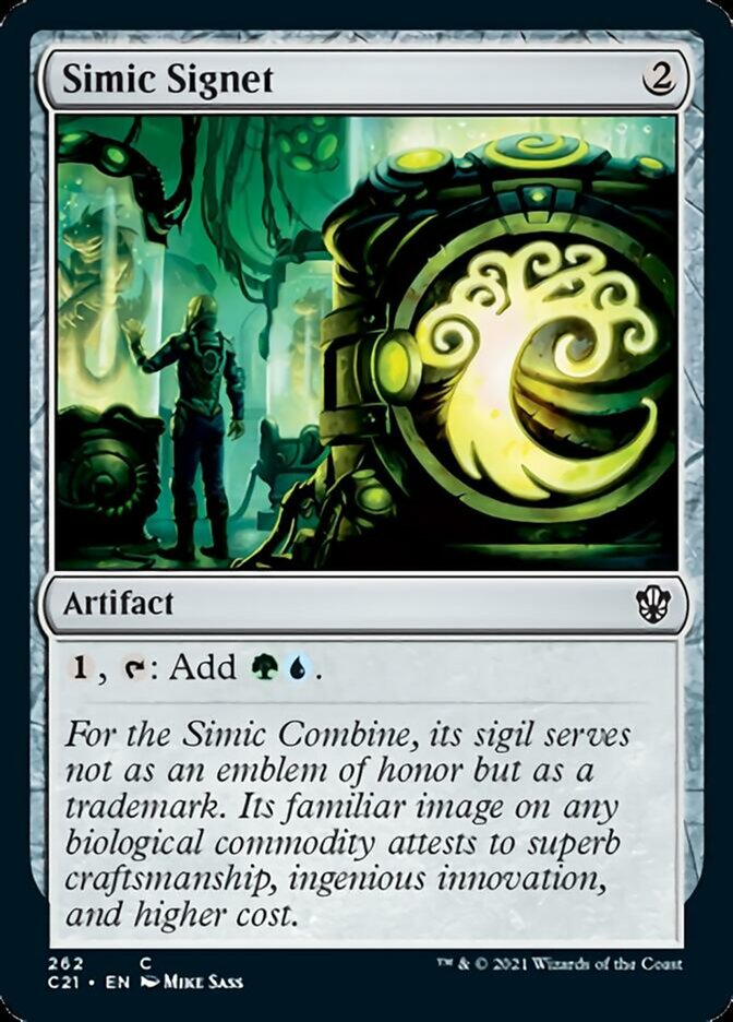 Simic Signet [Commander 2021] | Game Grid - Logan