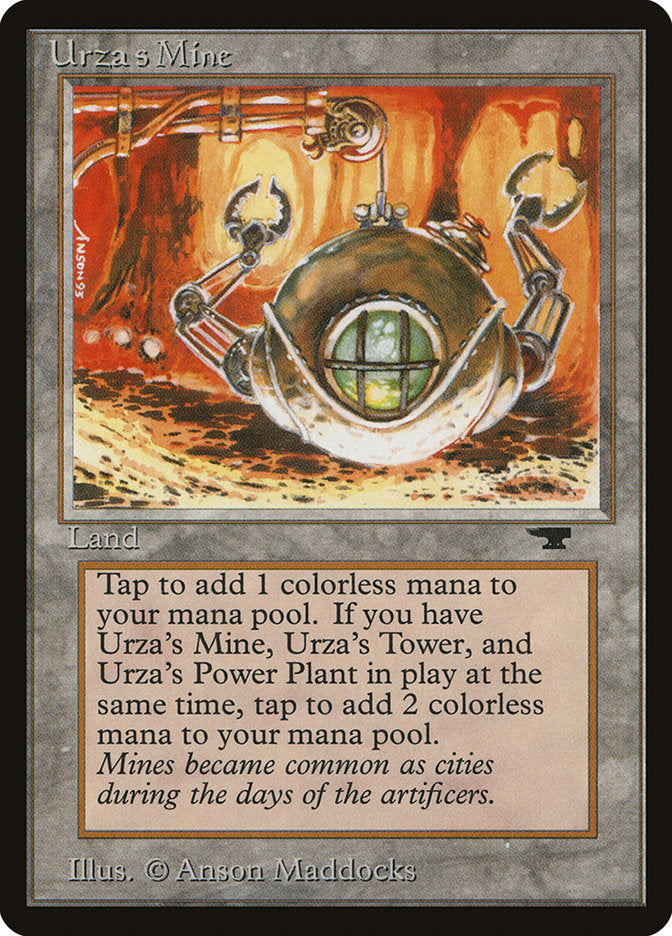 Urza's Mine (Orange Background) [Antiquities] | Game Grid - Logan