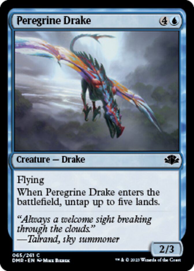 Peregrine Drake [Dominaria Remastered] | Game Grid - Logan