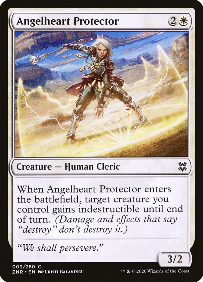 Angelheart Protector [Zendikar Rising] | Game Grid - Logan