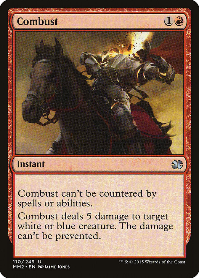 Combust [Modern Masters 2015] | Game Grid - Logan