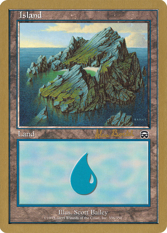 Island (ab336) (Alex Borteh) [World Championship Decks 2001] | Game Grid - Logan