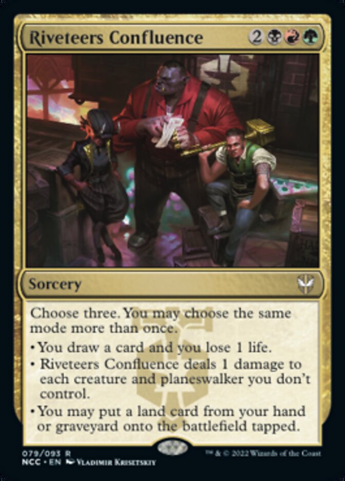 Riveteers Confluence [Streets of New Capenna Commander] | Game Grid - Logan