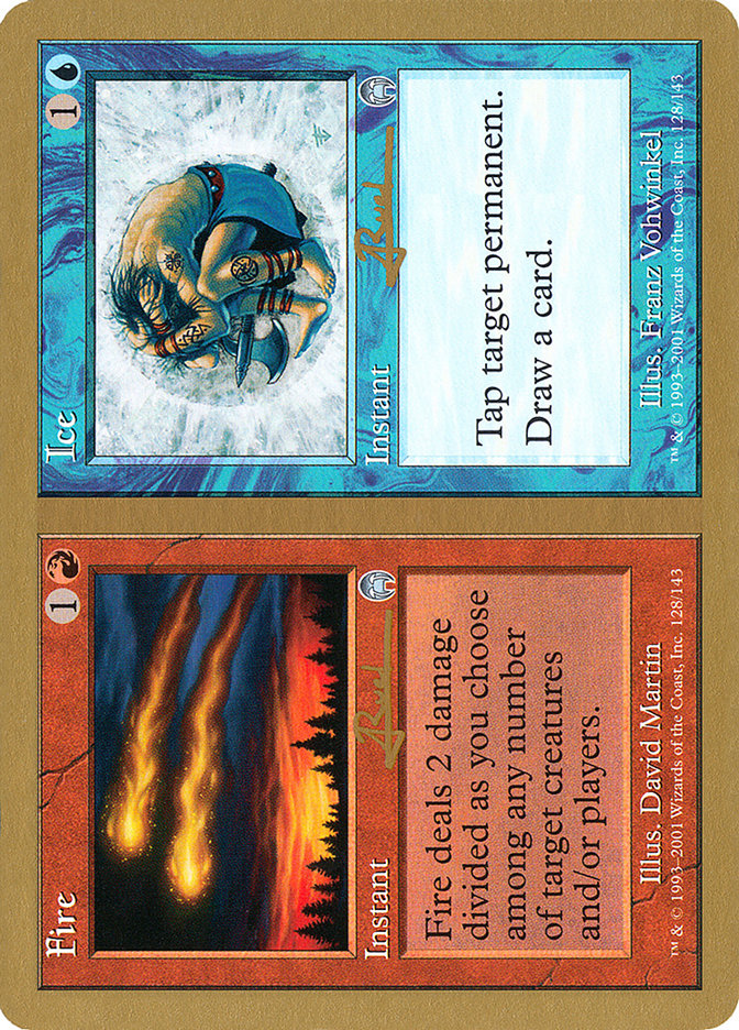 Fire // Ice (Antoine Ruel) [World Championship Decks 2001] | Game Grid - Logan