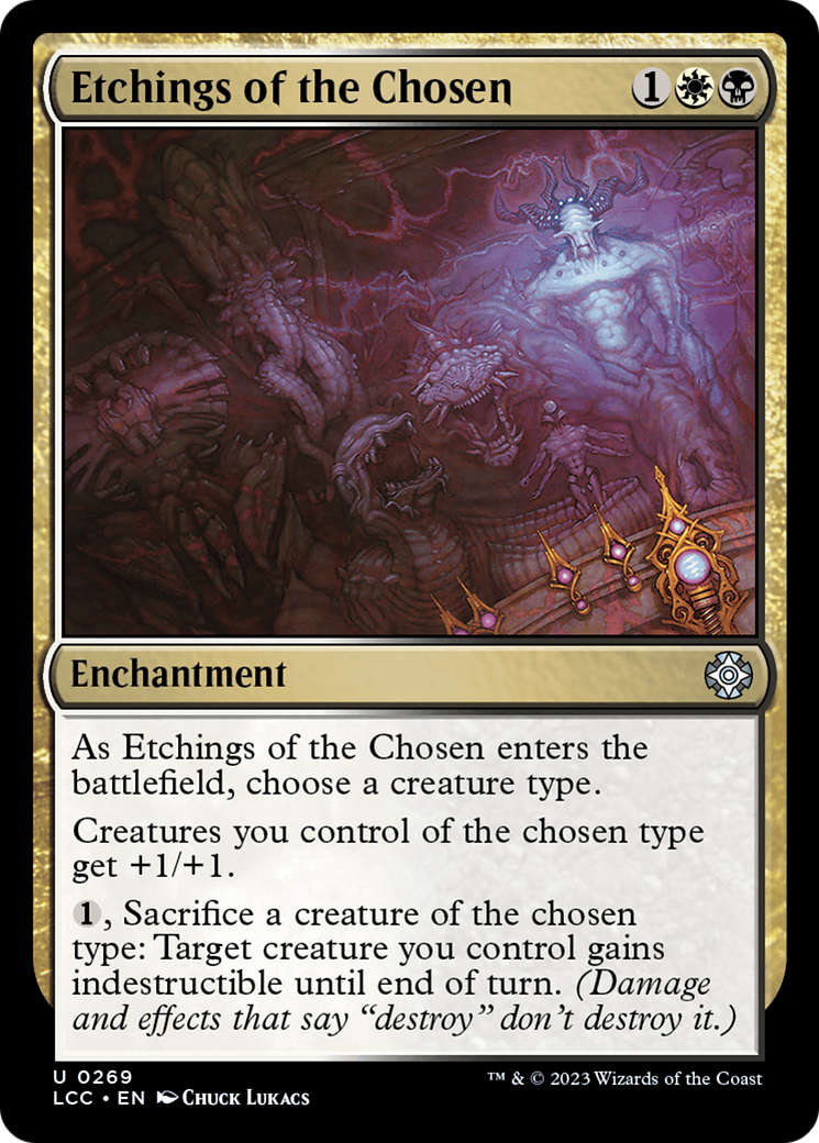 Etchings of the Chosen [The Lost Caverns of Ixalan Commander] | Game Grid - Logan