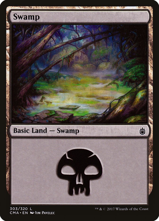 Swamp (303) [Commander Anthology] | Game Grid - Logan