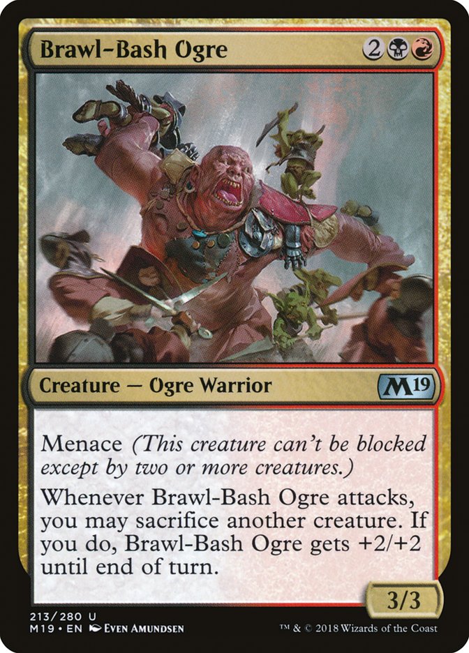 Brawl-Bash Ogre [Core Set 2019] | Game Grid - Logan