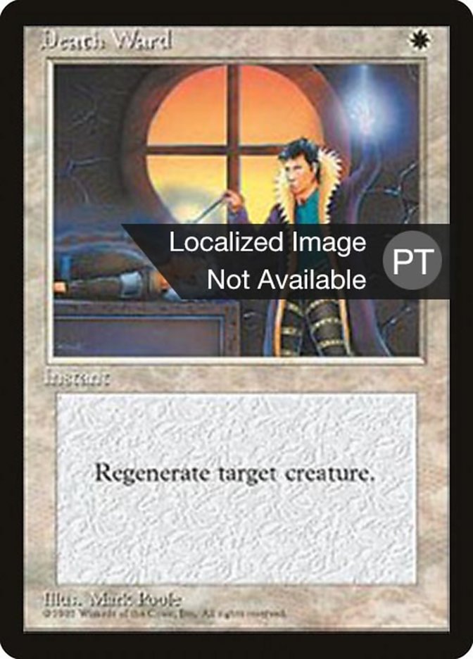 Death Ward [Fourth Edition (Foreign Black Border)] | Game Grid - Logan