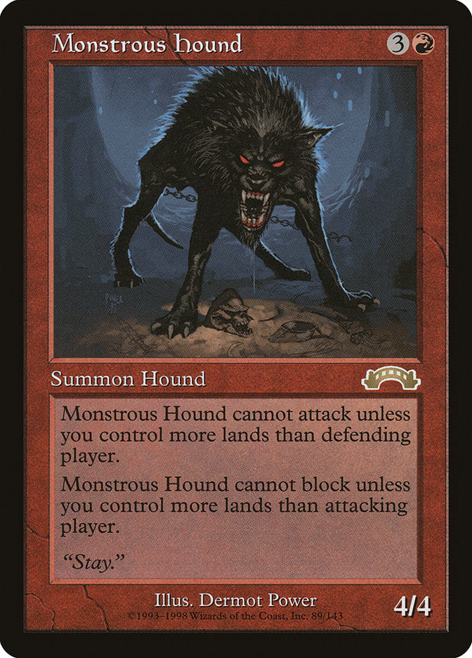 Monstrous Hound [Exodus] | Game Grid - Logan