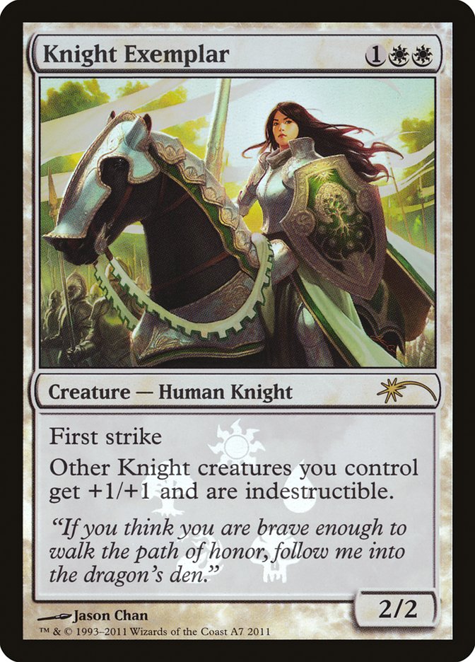 Knight Exemplar [Resale Promos] | Game Grid - Logan