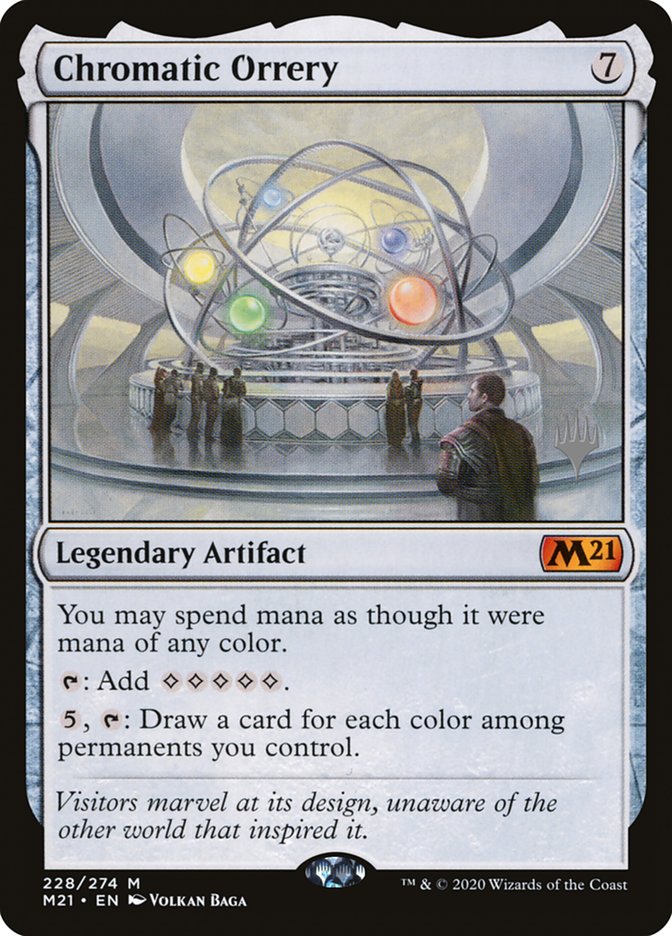 Chromatic Orrery (Promo Pack) [Core Set 2021 Promos] | Game Grid - Logan