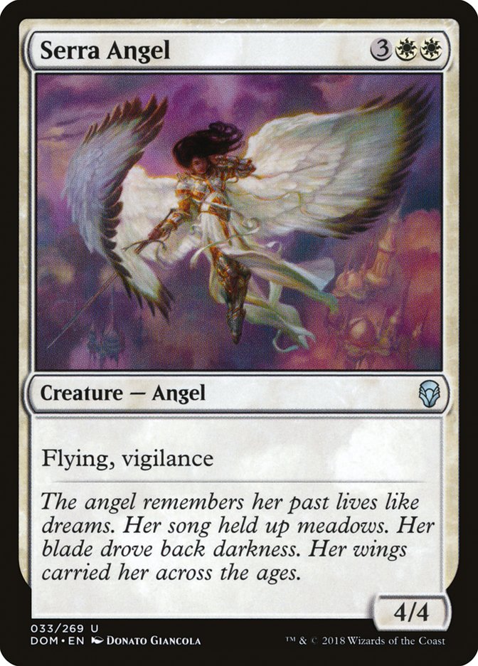 Serra Angel [Dominaria] | Game Grid - Logan