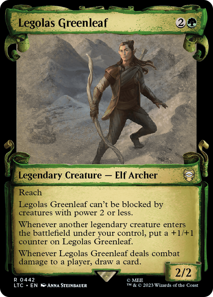Legolas Greenleaf [The Lord of the Rings: Tales of Middle-Earth Commander Showcase Scrolls] | Game Grid - Logan