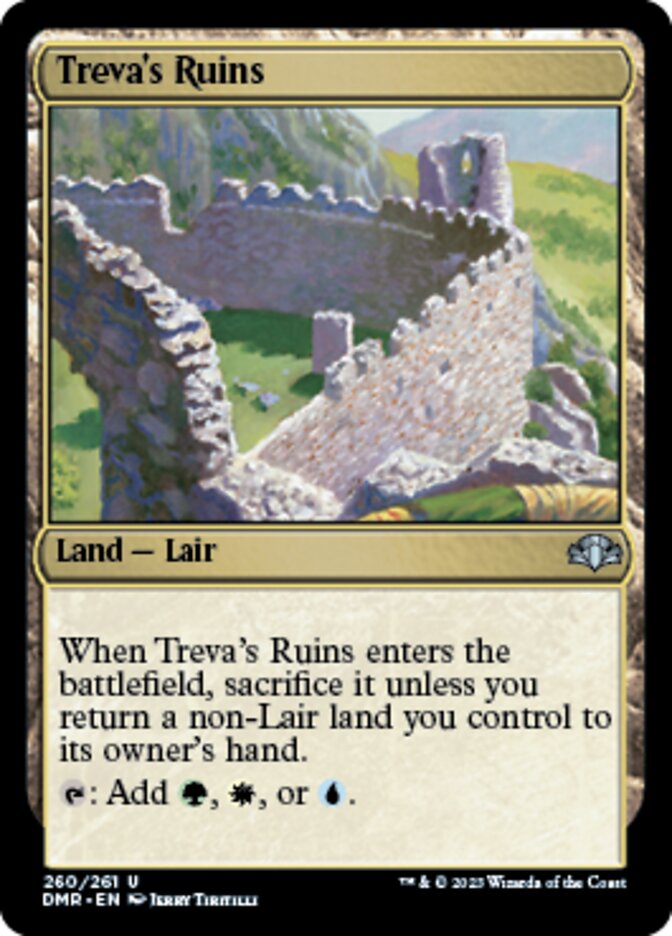 Treva's Ruins [Dominaria Remastered] | Game Grid - Logan