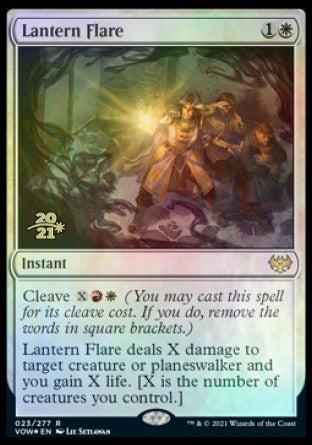 Lantern Flare [Innistrad: Crimson Vow Prerelease Promos] | Game Grid - Logan