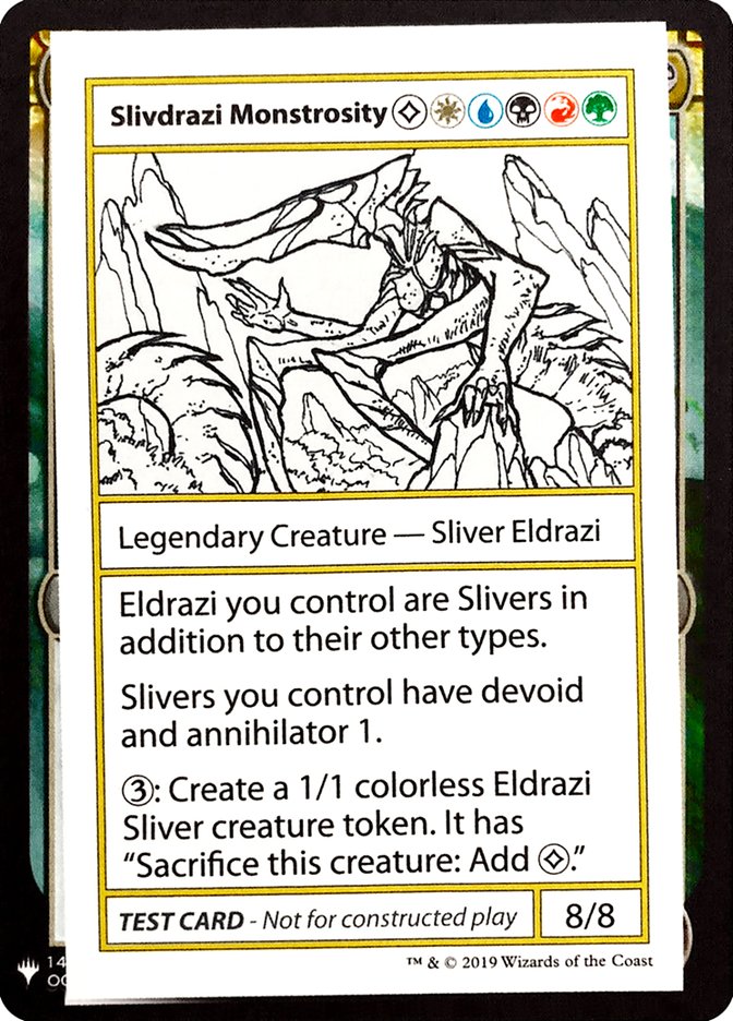 Slivdrazi Monstrosity [Mystery Booster Playtest Cards] | Game Grid - Logan