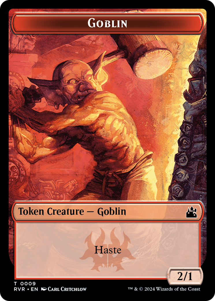 Goblin Token (0009) [Ravnica Remastered Tokens] | Game Grid - Logan