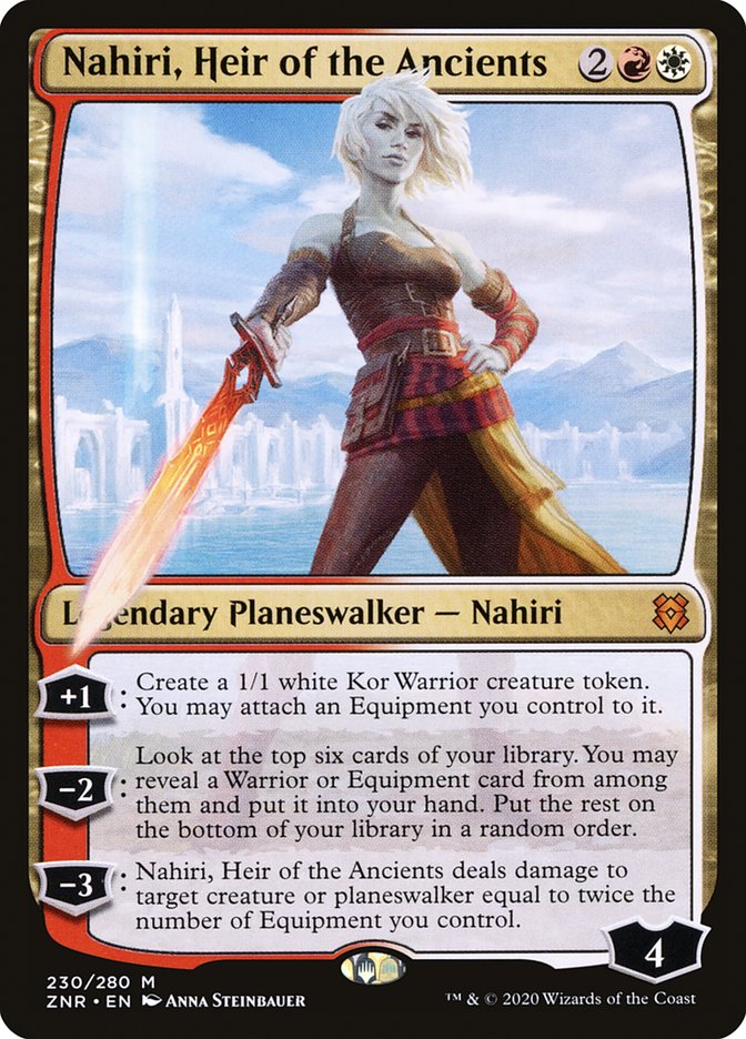 Nahiri, Heir of the Ancients [Zendikar Rising] | Game Grid - Logan