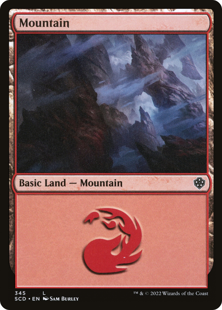 Mountain [Starter Commander Decks] | Game Grid - Logan