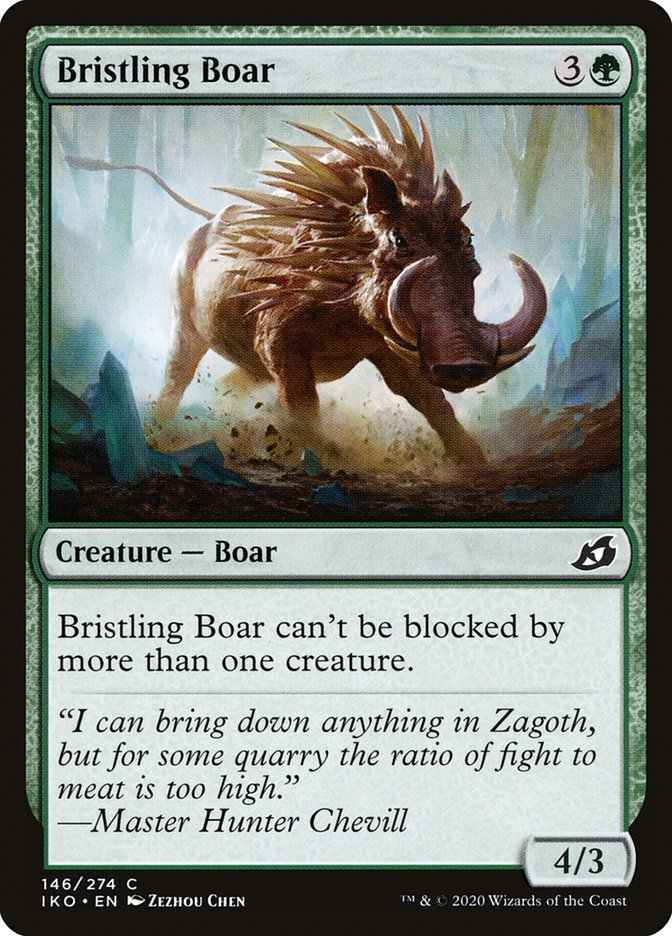 Bristling Boar [Ikoria: Lair of Behemoths] | Game Grid - Logan